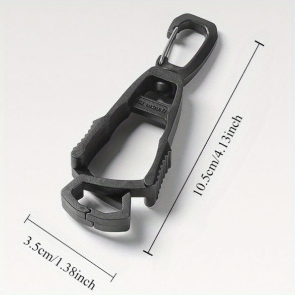 Hátizsák kiegészítő, multifunkcionális elvesztésgátló kesztyűcsipesz