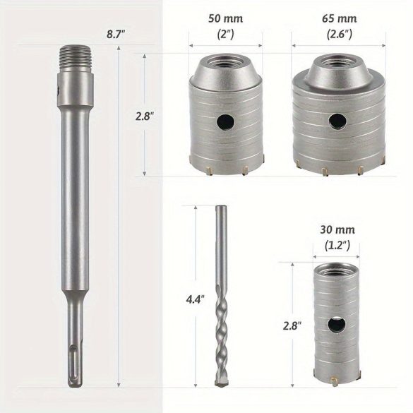 5 darabos Betonvágó készlet