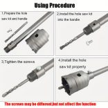 5 darabos Betonvágó készlet