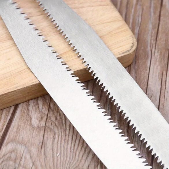 2 db rozsdamentes acél visszaforduló fűrészlap