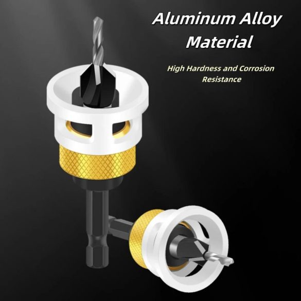 4 az 1-ben Countersink fúrókészlet