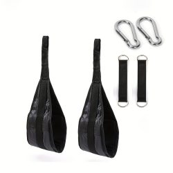   Abdominiszmus gyakorlat, felhúzópántok, fitnesz függő pántok és a magasabb szintű edzéshez pántok. 2 db. függesztő heveder + 2 db. kampó + 2 db. heveder