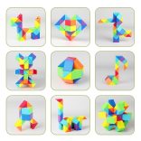 Strapabíró és szórakoztató gyermek puzzle oktató játék