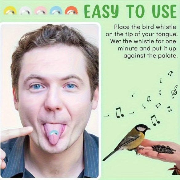 Madársíp Kék - 2 db - Madár síp