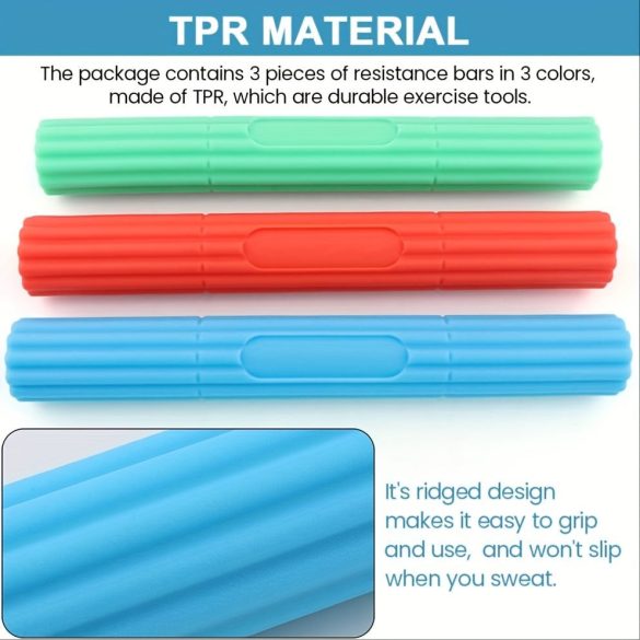 Multifunkcionális TPR gumi ellenállási cső Narancssárga 25 LB