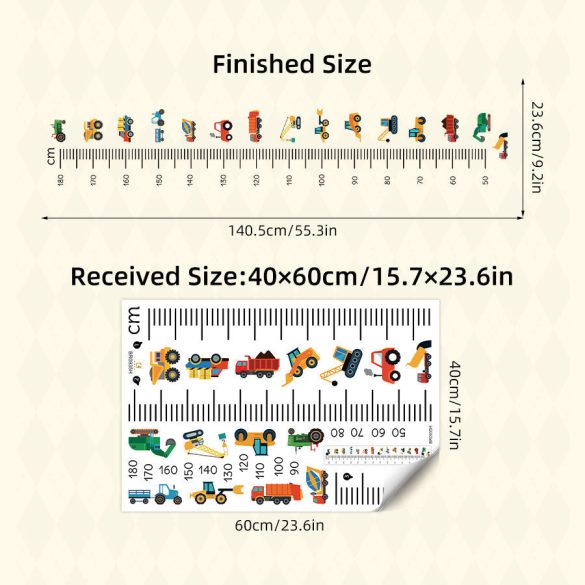 Fiúk Szobájának Növekedési Táblájára Ragasztható Figyelők