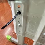 25/50/100db Nagy teherbírású, önzáró nejlon kábelkötők Fekete 100 darab