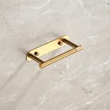 1db Öntapadó Vécépapír Tartó Csiszolt Arany Forgatható WC-papír Tartó