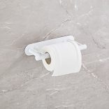 1db Öntapadó Vécépapír Tartó Csiszolt Arany Forgatható WC-papír Tartó