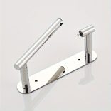 1db Öntapadó Vécépapír Tartó Csiszolt Arany Forgatható WC-papír Tartó