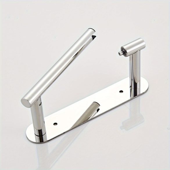 1db Öntapadó Vécépapír Tartó Csiszolt Arany Forgatható WC-papír Tartó