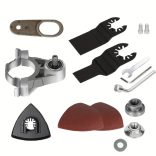 Multifunkciós Szögcsiszoló Átalakító Oszcilláló Szerszám Adapter, Oszcilláló Szerszám Adapter Készlet M14