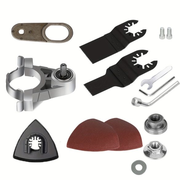 Multifunkciós Szögcsiszoló Átalakító Oszcilláló Szerszám Adapter, Oszcilláló Szerszám Adapter Készlet M14