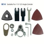 Multifunkciós Szögcsiszoló Átalakító Oszcilláló Szerszám Adapter, Oszcilláló Szerszám Adapter Készlet M14