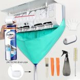 Légkondicionáló tisztító készlet lefolyócsővel Frissítés