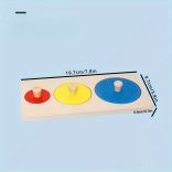 Formához illeszkedő fogódeszka oktatójáték