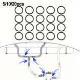 Medence szűrőrendszerhez való O-gyűrű készlet