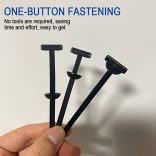 100 db Autóipari Kábelköteg Rögzítő