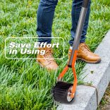 Kézi fűszegélyvágó 177 cm-es nyéllel – rozsdamentes szegélyvágó kerti utakhoz