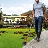 Kézi fűszegélyvágó 177 cm-es nyéllel – rozsdamentes szegélyvágó kerti utakhoz