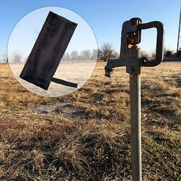 XXL téli csapfedél – 68×38 cm vízálló, szigetelt kültéri csapzokni, újrahasználható kivitel