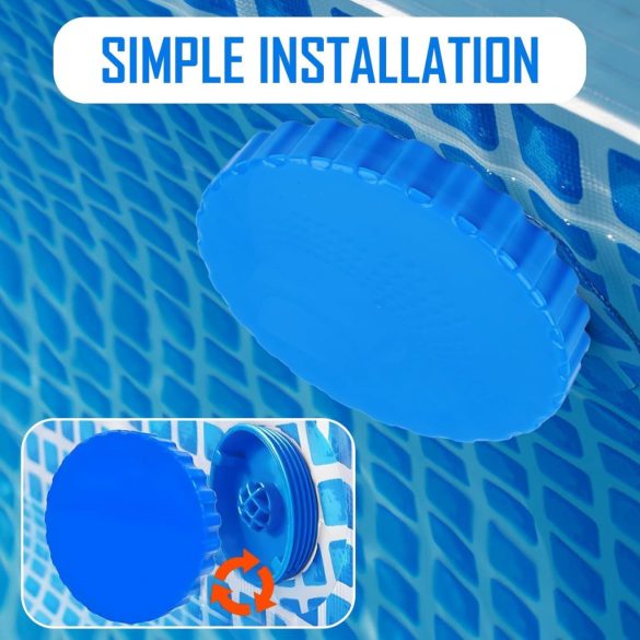 Intex Kompatibilis Medence Beömlő Cserekészlet – Földfeletti Medencékhez, Téli Zárókészlet