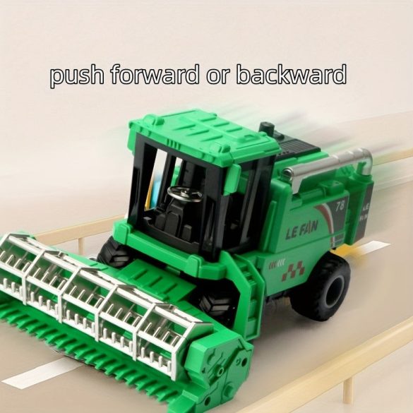 Játékautó Mérnöki Jármű Kombájnos Autó