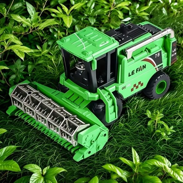 Játékautó Mérnöki Jármű Kombájnos Autó