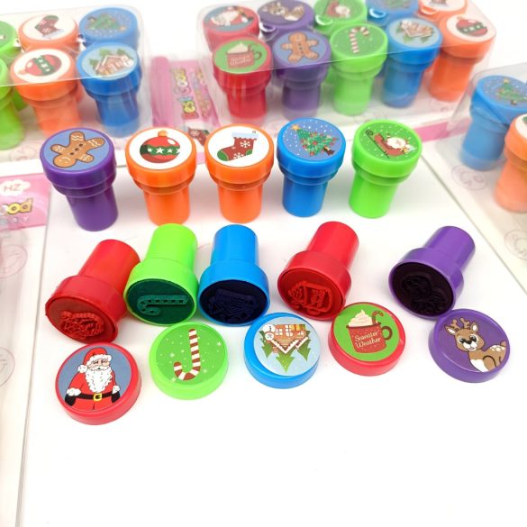 30 db Karácsonyi témájú bélyegző