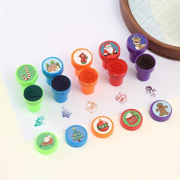 30 db Karácsonyi témájú bélyegző