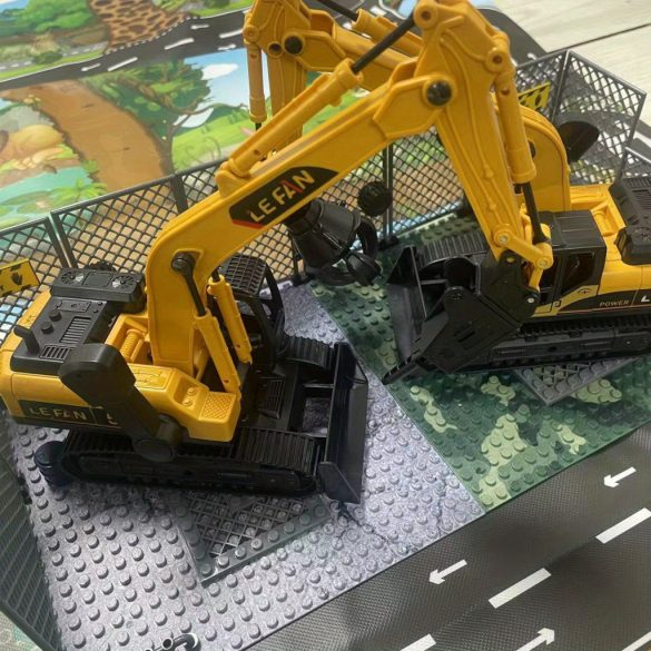 Nagyméretű Építőipari Fúrógép Játék