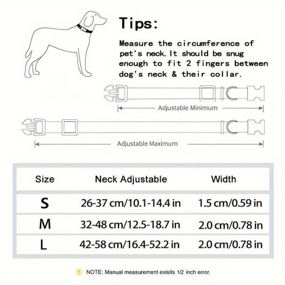 Piros színű Karácsonyi kutyanyakörv