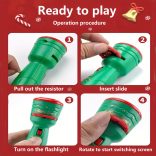 Karácsonyi gyerekek elektronikus projektor zseblámpa 24 mintával