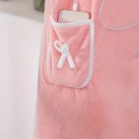 Mikroszálas felvehető női törölköző, zsebbel