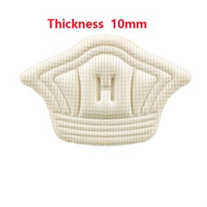 1 pár betét cipő sarok szivacs vastag kopásgátló láb, párna bélés női férfiak lélegző naponta az Achilles kezelésére és a sarokhólyag megelőzésére