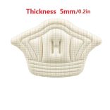 1 pár betét cipő sarok szivacs vastag kopásgátló láb, párna bélés női férfiak lélegző naponta az Achilles kezelésére és a sarokhólyag megelőzésére