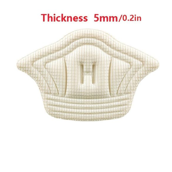 1 pár betét cipő sarok szivacs vastag kopásgátló láb, párna bélés női férfiak lélegző naponta az Achilles kezelésére és a sarokhólyag megelőzésére