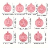 10 darabos Karácsonyi Süteményszaggató Készlet