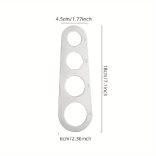 1db, Limiter tésztamérő, rozsdamentes acél tészta mérőeszköz, spagetti mérő, újrafelhasználható tészta adagszabályozás, konyhai kütyük, cikkek, háztartási konyhai eszközök, konyhai kellékek