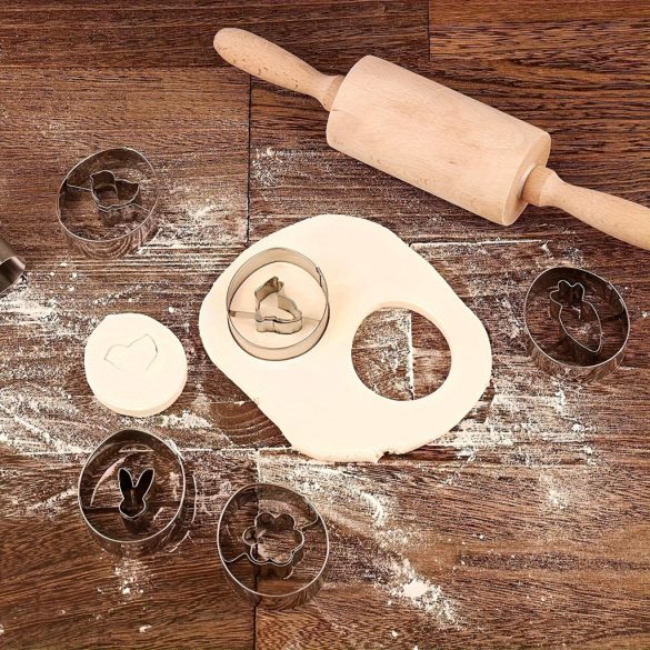 9db, Húsvéti Linzer Süteményvágó sütikiszúró