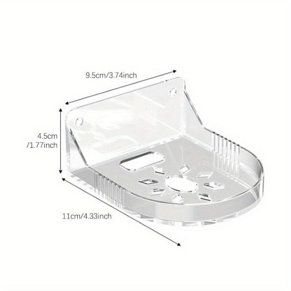 Falra szerelhető polc - rögzíthető lebegő állvány mini hangszóróhoz és megfigyelő eszközökhöz