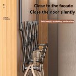 Ajtóra szerelhető szervező 6db akasztóval