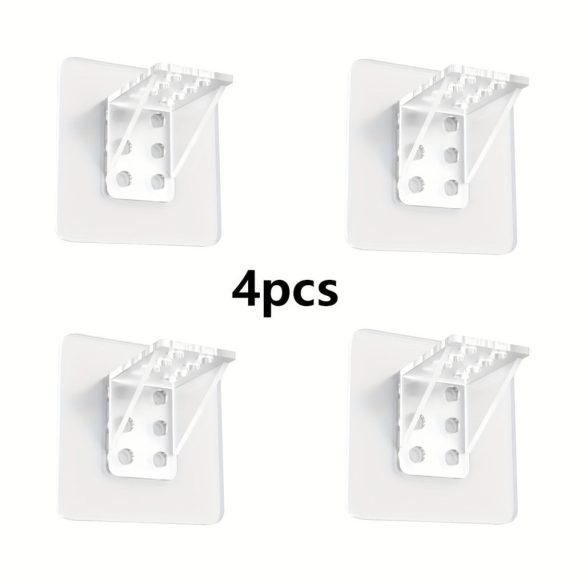 4db Lyukasztómentes Polctartó Alátét