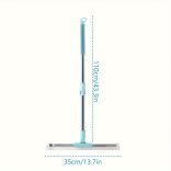 Mágikus Seprű, Kettős Kaparó Kialakítású Padló és Ablak Tisztító