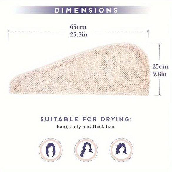 Mikroszálas hajtörölköző