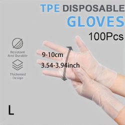 100db Eldobható Kesztyű