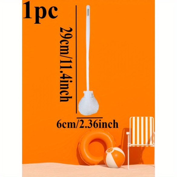 360°-os szilikon pohár tisztítókefe hosszú nyéllel