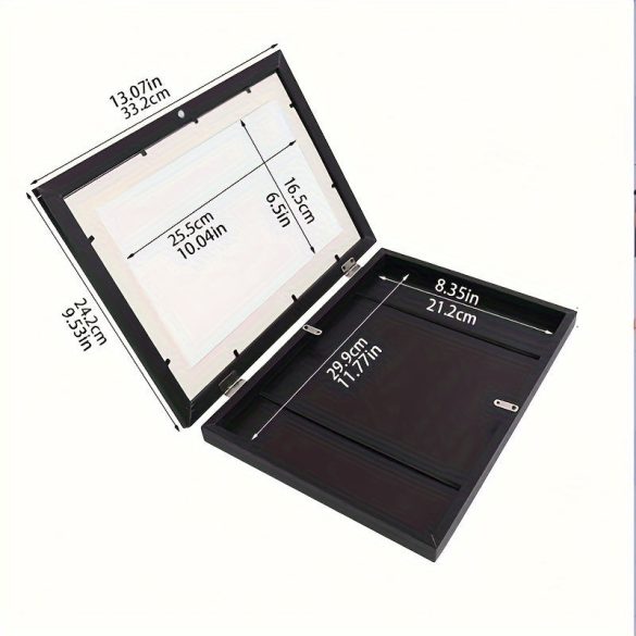 2db A4-es rajzlap tároló képkeret