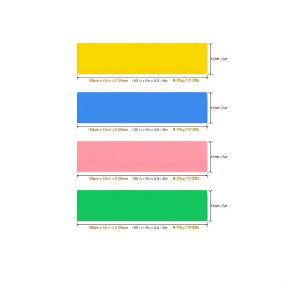 Latex elasztikus ellenálló szalag