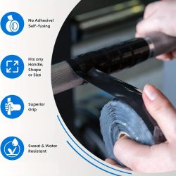   Szilikon tömítőszalag, szilikon gumi markolatszalag súlyzórudakhoz